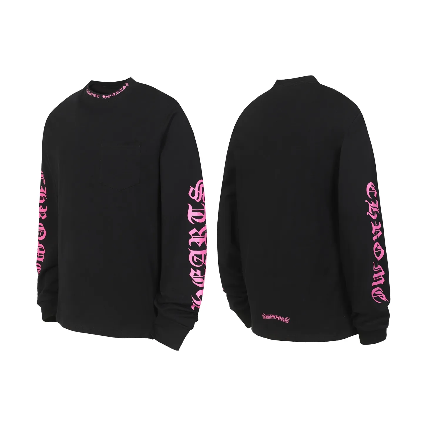 P160 Cross-border model, please do not place an order if you pursue perfection -Chrome Hearts/Chrome Hearts 23ss Sanskrit printed popular long-sleeved T-shirt -High weight, high density and high quality. The wool is soft, delicate and skin-friendly. It feels soft and silky. It has excellent warmth and skin-friendly properties. -Customized weaving and dyeing, no color difference. No matter the fabric or workmanship details, it beats the ordinary version on the market. -Colour: black -Size: S M L XL